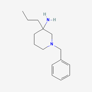 1-Benzyl-3-propylpiperidin-3-amine