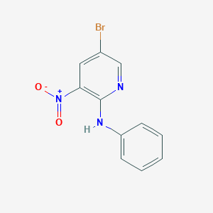 2-Anilino-3-nitro-5-bromopyridine