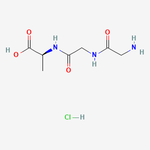 N-(N-glycylglycyl)-L-Alanine monohydrochloride