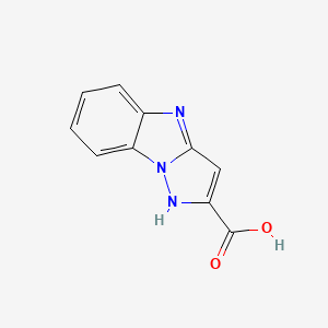 1H-pyrazolo[1,5-a]benzimidazole-2-carboxylic acid