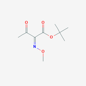 tert-butyl (2Z)-2-methoxyimino-3-oxobutanoate