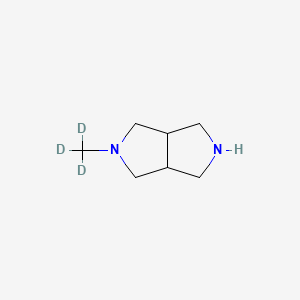 2-Methyloctahydropyrrolo[3,4-c]pyrrole-d3