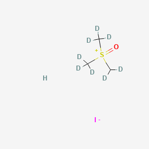 molecular formula C3H11IOS B13855338 Tri(methyl-d3)-sulfoxonium Iodide 