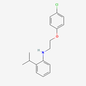 N-[2-(4-Chlorophenoxy)ethyl]-2-isopropylaniline