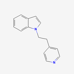 1-[2-(4-pyridinyl)ethyl]-1H-indole