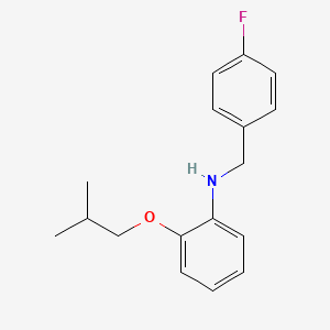 N-(4-Fluorobenzyl)-2-isobutoxyaniline