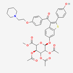 molecular formula C41H43NO13S B13855462 TreprostinilEthylEster 