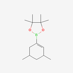 2-(3,5-dimethylcyclohex-1-en-1-yl)-4,4,5,5-tetramethyl-1,3,2-dioxaborolane(Mixture of Isomers)