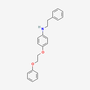 N-Phenethyl-4-(2-phenoxyethoxy)aniline