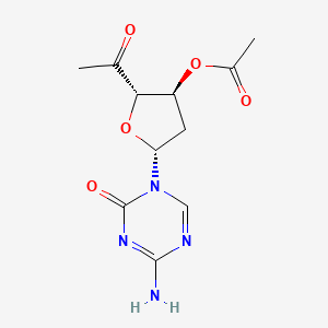 3'-O-Acetyl-5'-Des(hydroxymethyl)-5'-carboxymethyl Decitabine