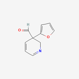 3-(furan-2-yl)-2H-pyridine-3-carbaldehyde