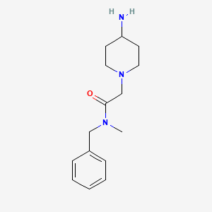 2-(4-aminopiperidin-1-yl)-N-benzyl-N-methylacetamide