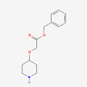 Benzyl 2-piperidin-4-yloxyacetate