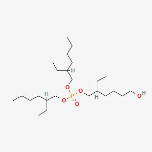 molecular formula C24H51O5P B13855660 Di-(2-Ethylhexyl) (2-Ethyl-6-Hydroxyhexyl) Phosphate 