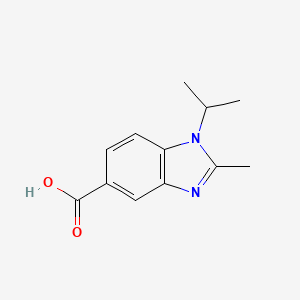 1-isopropyl-2-methyl-1H-benzo[d]imidazole-5-carboxylic acid