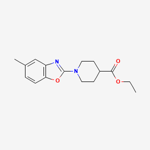 Ethyl 1-(5-methylbenzo[d]oxazol-2-yl)piperidine-4-carboxylate