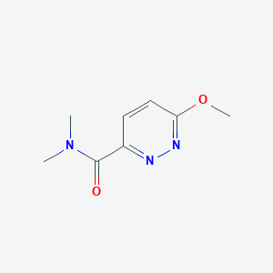 6-methoxy-N,N-dimethylpyridazine-3-carboxamide