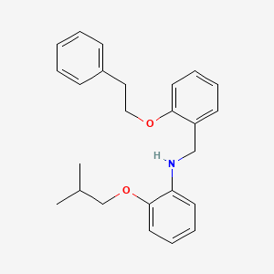 2-Isobutoxy-N-[2-(phenethyloxy)benzyl]aniline