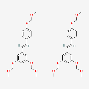 Benzene, 1,3-bis(methoxymethoxy)-5-[(1E)-2-[4-(methoxymethoxy)phenyl]ethenyl