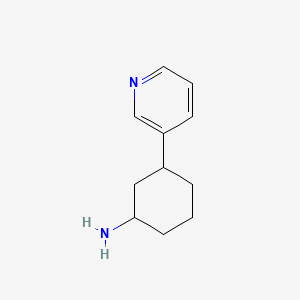 3-Pyridin-3-ylcyclohexanamine