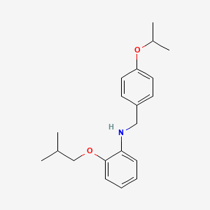 2-Isobutoxy-N-(4-isopropoxybenzyl)aniline