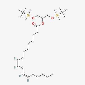 Di-tert-butyldimethylsilyl Ethers 2-Linoleoyl-rac-glycerol