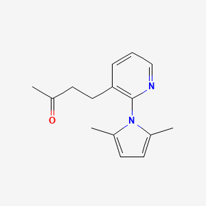 4-[2-(2,5-Dimethylpyrrol-1-yl)pyridin-3-yl]butan-2-one