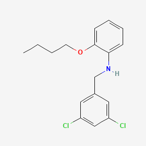 2-Butoxy-N-(3,5-dichlorobenzyl)aniline