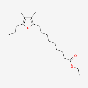 Ethyl 9-(3,4-dimethyl-5-propylfuran-2-yl)nonanoate