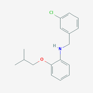 N-(3-Chlorobenzyl)-2-isobutoxyaniline