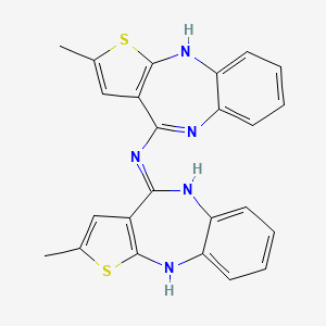 Bis(2-Methyl-10H-Benzo[b]Thieno[2,3-e][1,4]Diazepin-4-yl)Amine