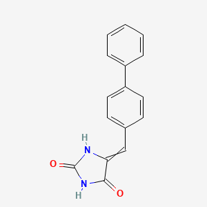 2,4-Imidazolidinedione, 5-([1,1'-biphenyl]-4-ylmethylene)-