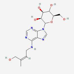 (2R,4S,5S)-2-(hydroxymethyl)-6-[6-[[(Z)-4-hydroxy-3-methylbut-2-enyl]amino]purin-9-yl]oxane-3,4,5-triol