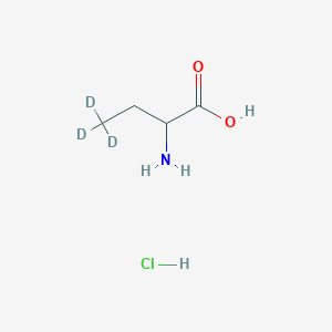 rac-2-Aminobutyric Acid-d3 Hydrochloride