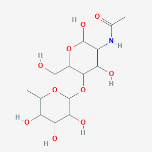 2-(Acetylamino)-2-deoxy-4-O-(6-deoxy-Alpha-L-galactopyranosyl)-Beta-D-galactopyranose