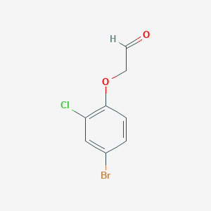 2-(4-Bromo-2-chlorophenoxy)acetaldehyde