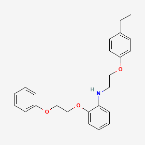 N-[2-(4-Ethylphenoxy)ethyl]-2-(2-phenoxyethoxy)aniline