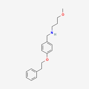 3-Methoxy-N-[4-(phenethyloxy)benzyl]-1-propanamine