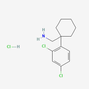 [1-(2,4-Dichlorophenyl)cyclohexyl]methanamine Hydrochloride