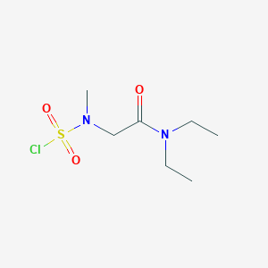 2-(Diethylamino)-2-oxoethyl(methyl)sulfamoyl chloride