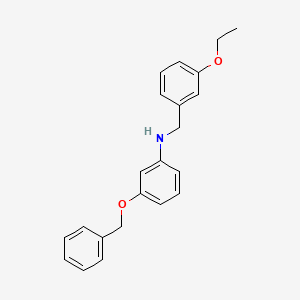 3-(Benzyloxy)-N-(3-ethoxybenzyl)aniline