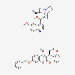 (S)-7-Benzyloxy Warfarin Quinidine Salt