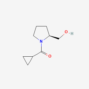 [(2S)-1-cyclopropanecarbonylpyrrolidin-2-yl]methanol