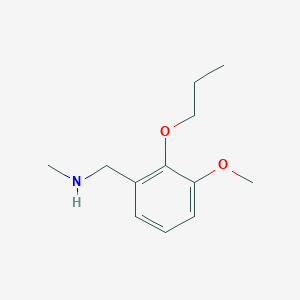 (3-Methoxy-2-propoxybenzyl)methylamine