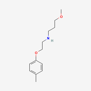 3-Methoxy-N-[2-(4-methylphenoxy)ethyl]-1-propanamine