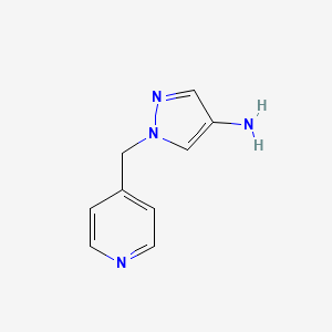 1-(pyridin-4-ylmethyl)-1H-pyrazol-4-amine