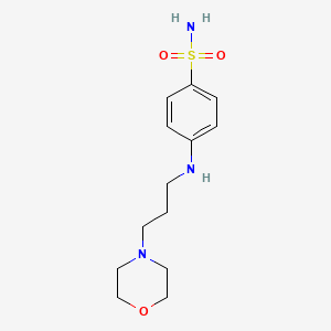 4-(3-Morpholin-4-ylpropylamino)benzenesulfonamide