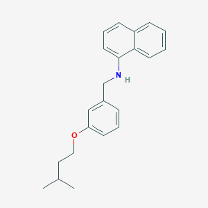 N-[3-(Isopentyloxy)benzyl]-1-naphthalenamine
