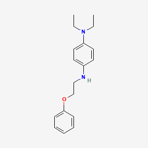 molecular formula C18H24N2O B1385698 N1,N1-diethyl-N4-(2-phenoxyethyl)-1,4-benzenediamine CAS No. 356532-48-4