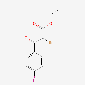 Ethyl 2-bromo-3-(4-fluorophenyl)-3-oxopropanoate